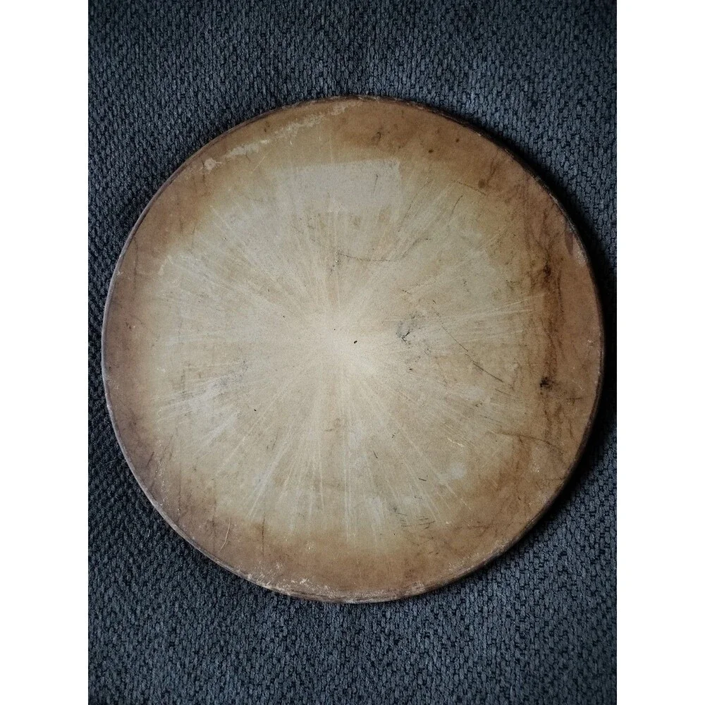 Pampered Chef 13” Round Pizza Baking Stone Family Heritage Collection Seasoned